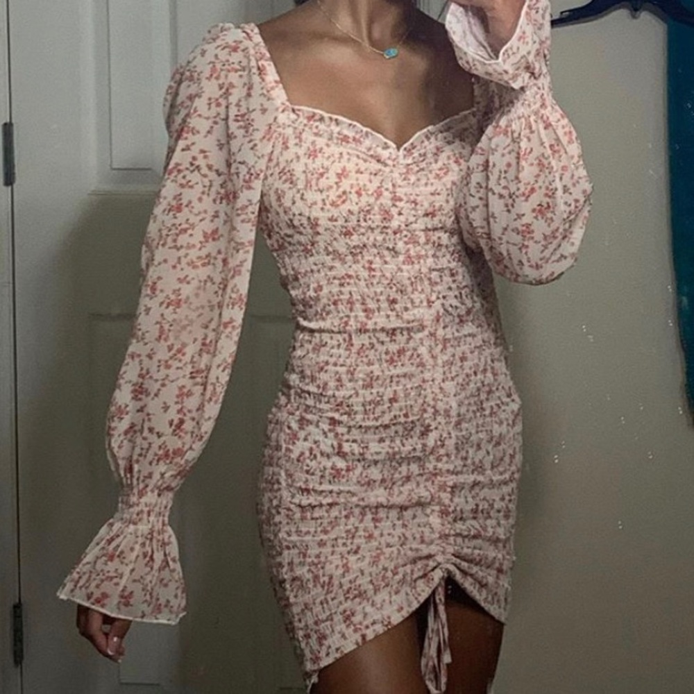 Lana floral print dress